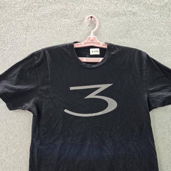 Tesla Men Shirt S Black Model 3 Logo Short Sleeve - Picture 7 of 7